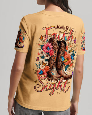 Walk By Faith Not By Sight Women's All Over Print Shirt - Typq2406262
