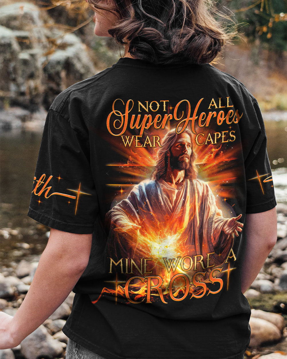 Not All Superheroes Wear Capes Women's All Over Print Shirt - Tytm2906231