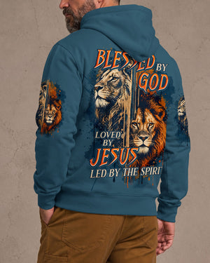 Blessed By God Lion Men's All Over Print - Typq0607264