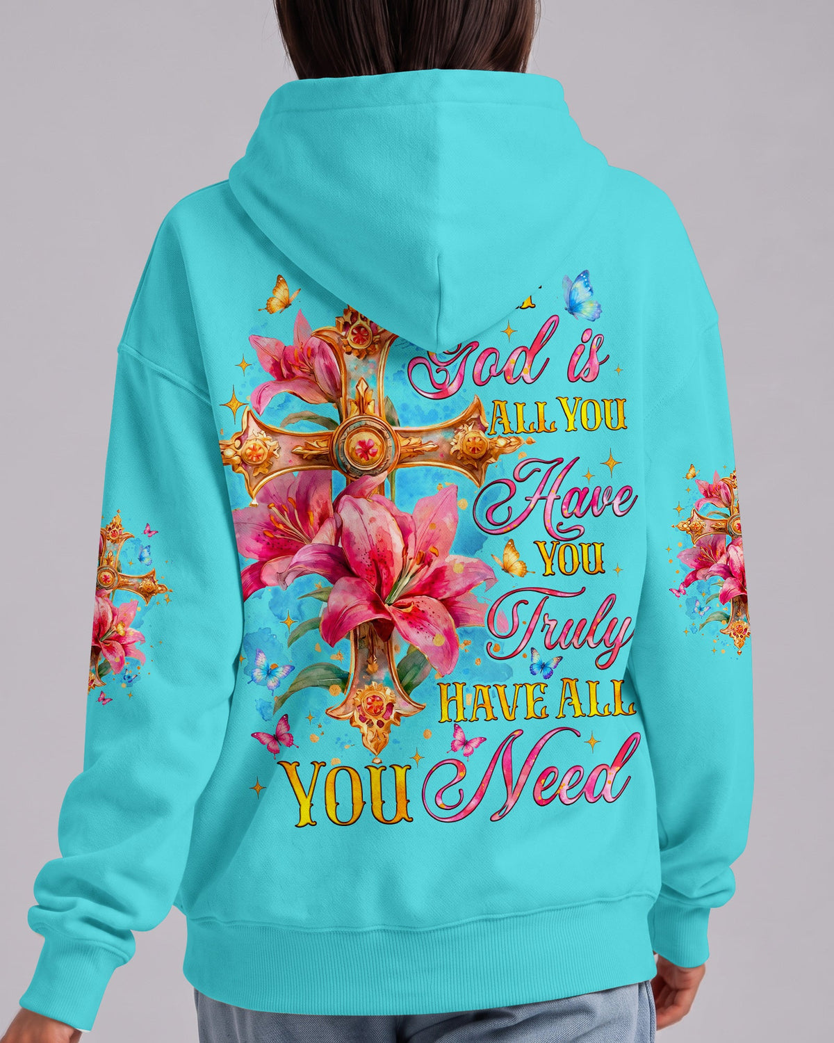 If God Is All You Have Cross Women's All Over Print Shirt - Tyqy0408262